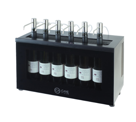 wine dispensing with electric wine cooler