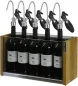 easy-cooler with 5 wikeeps dispenser, solid oak