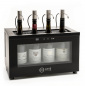 thermoelectric wine cooler with 4 dispenser