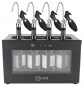 open wine cooler with 4 dispenser