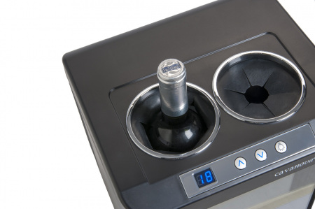 Preview: thermoelectric cavanova wine cooler top view