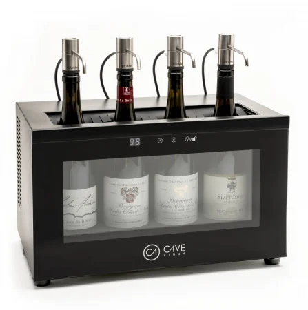 thermoelektrischer Weinkühler mit 4 Dispenser