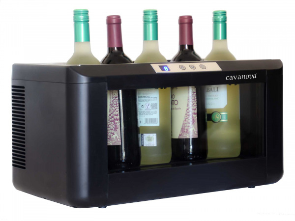 Cavanova 4-5 Flaschen Weinkühler elektrisch Magnum - B Ware