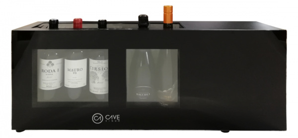 electric 2-zones wine cooler