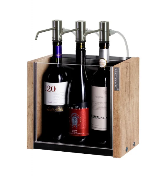 easy-cooler Eiche massiv mit 3 VAV Dispenser