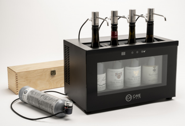 coolare C4V - wine cooler incl. 4 VAV dispenser