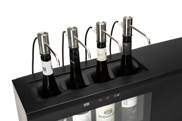Coolare C7DCV - Weinkühler inkl. 4 Weindispenser